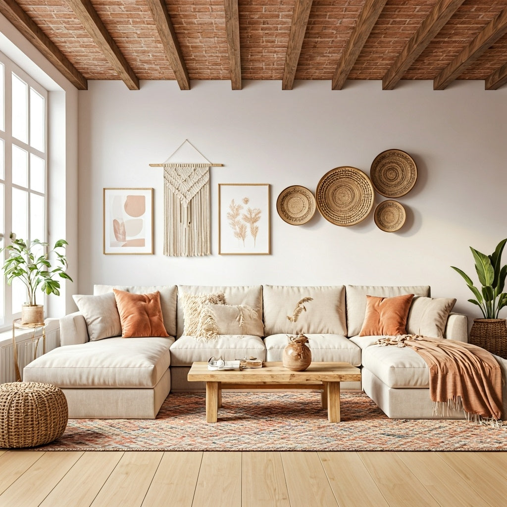 Boho living room