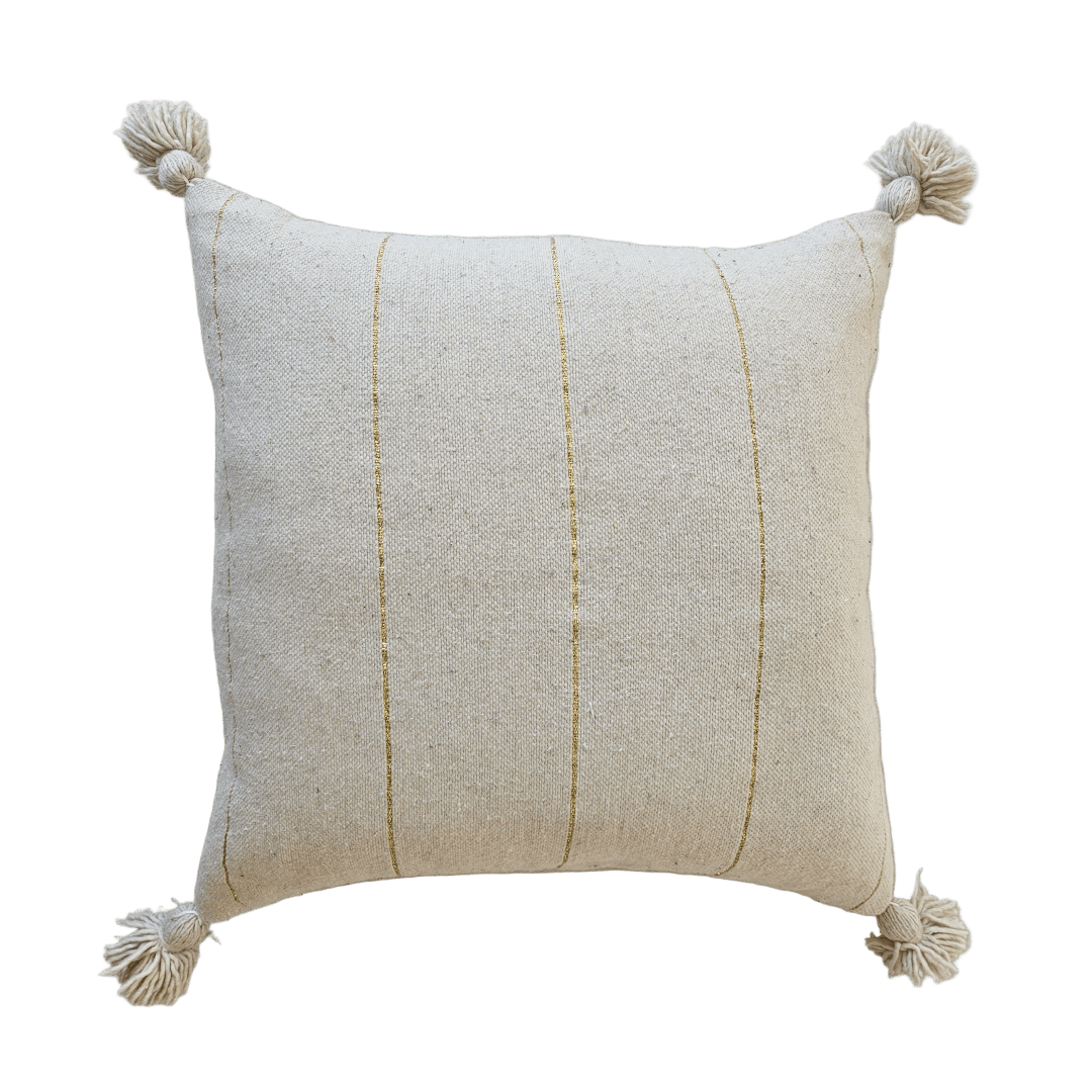 Murih (Sand - Gold) - Cushion cover - Vibes del Mundo
