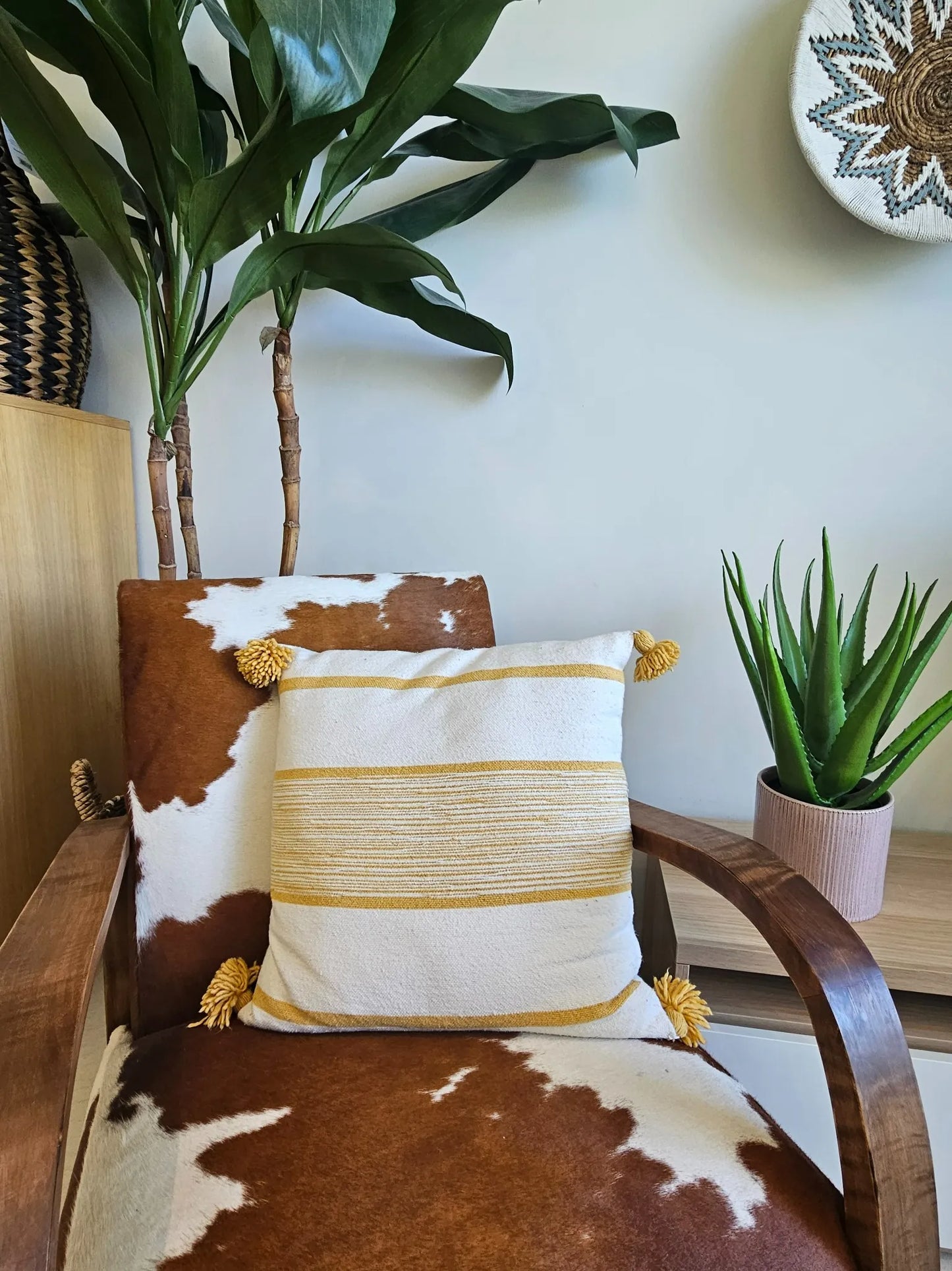 Murih (Ambre) - Housse de coussin