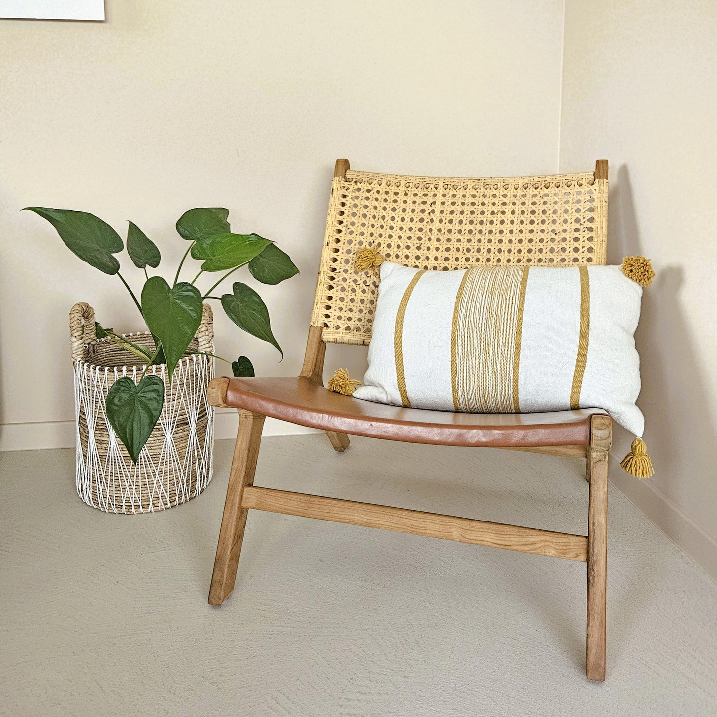 Murih (Ambre 6040) - Housse de coussin