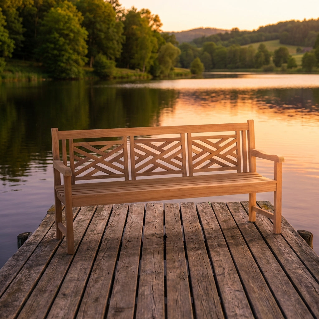 Tavira - Teak bench