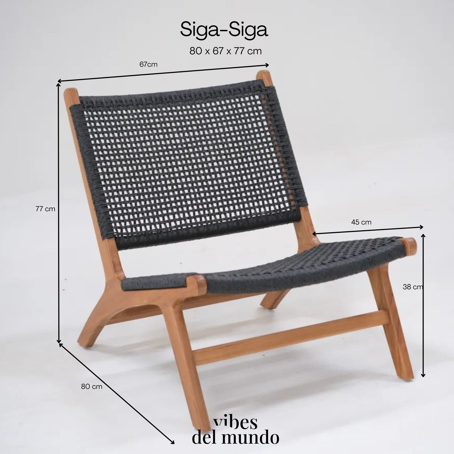 Siga-Siga - Lounge chair