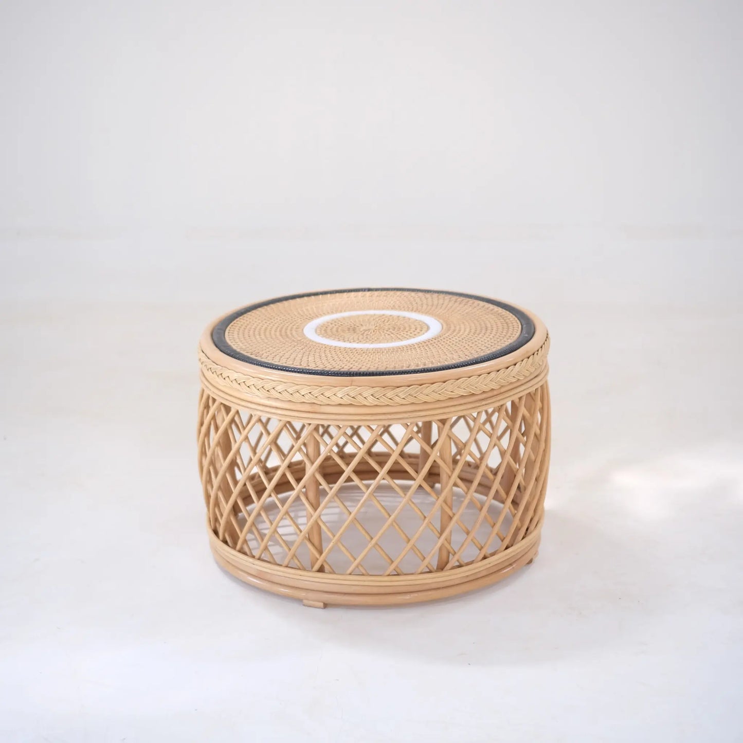 Handcrafted Rattan Coffee Table