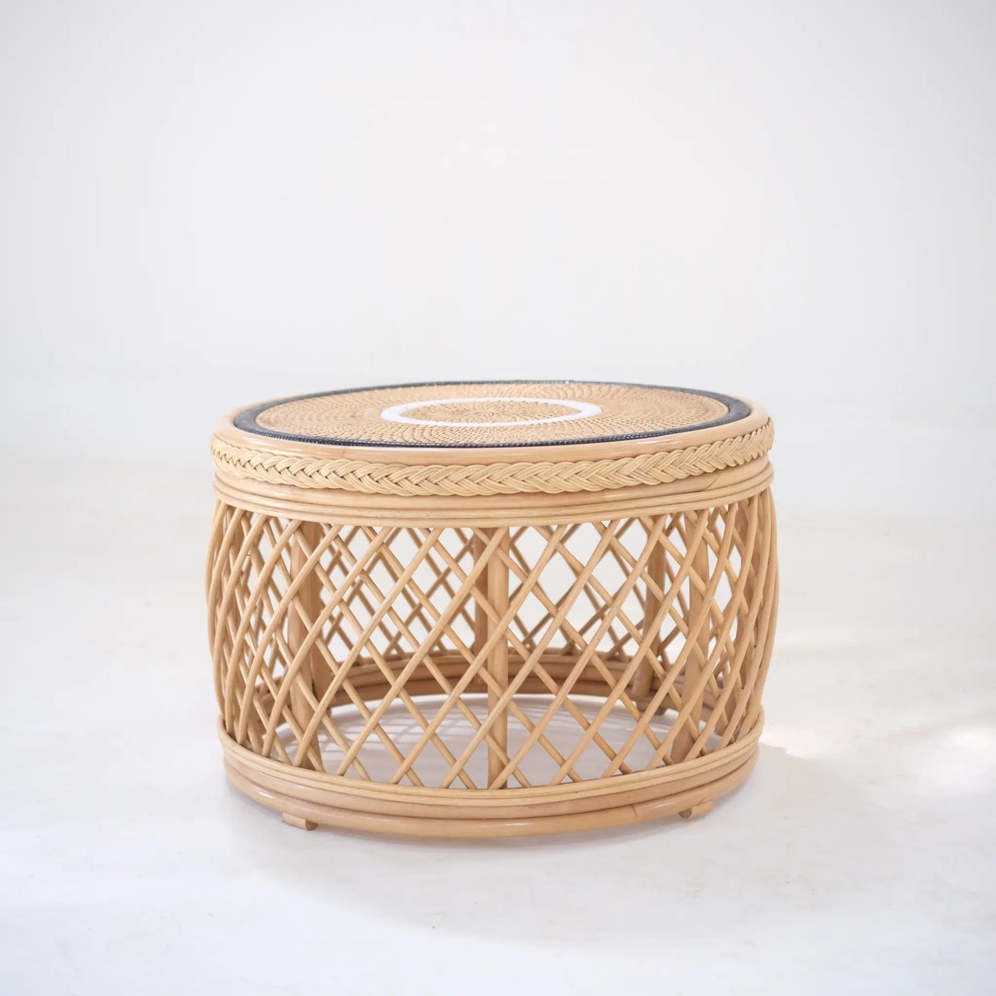 Handcrafted Rattan Coffee Table