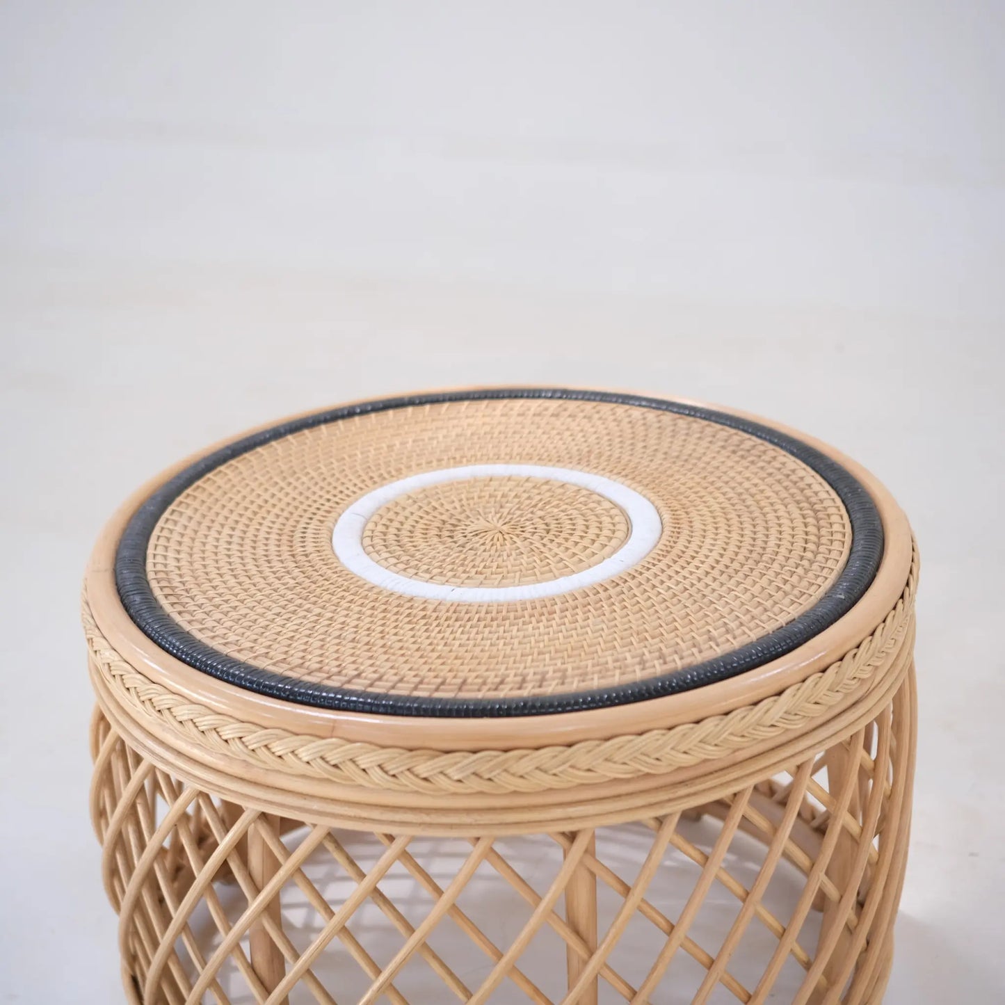 Handcrafted Rattan Coffee Table