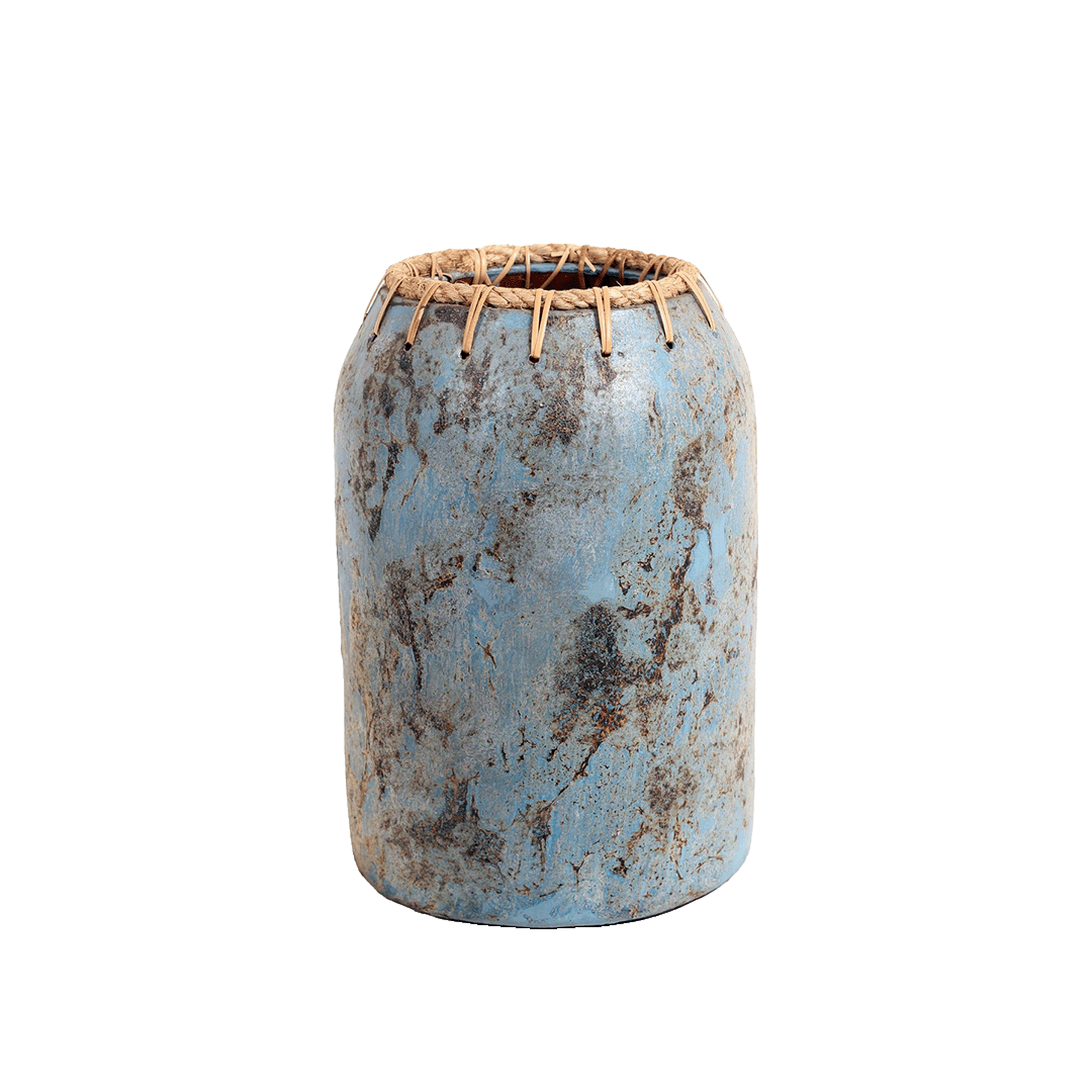 Biruni - Ceramic vase in boho style