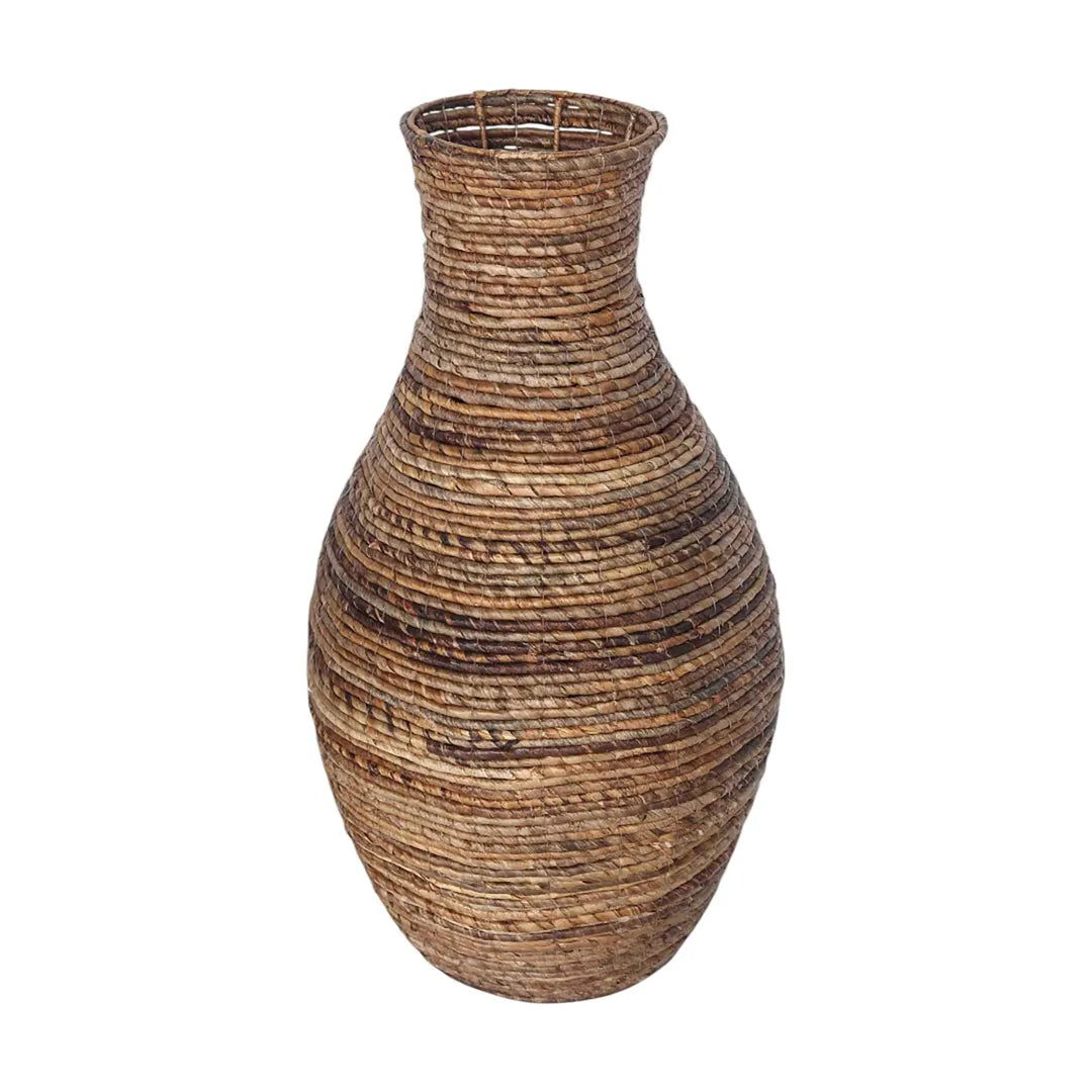 Mareno XL – Boho vase in Banana fibre