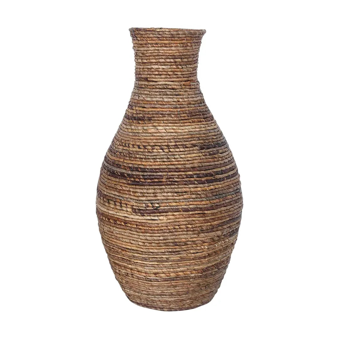 Mareno XL – Boho vase in Banana fibre