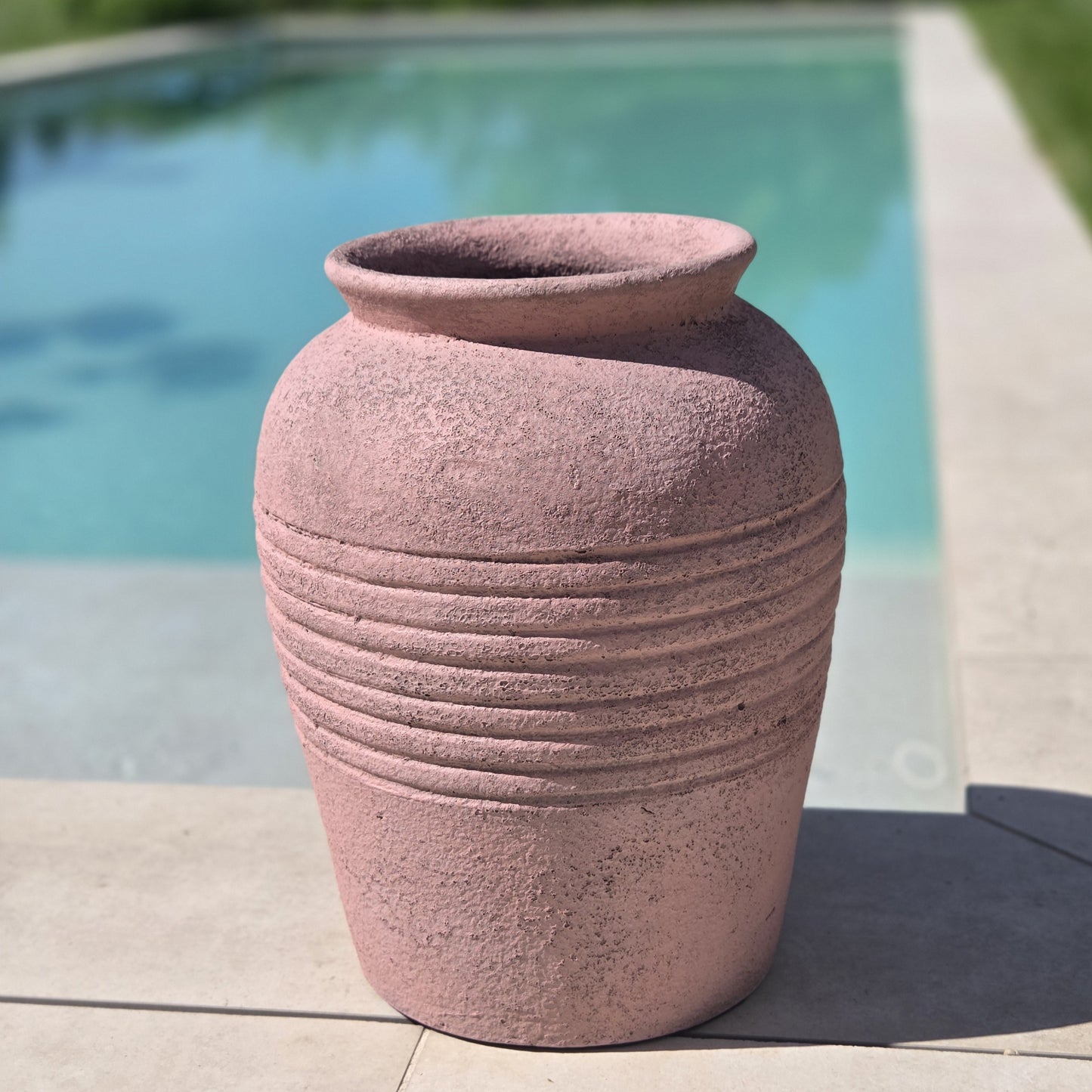 Luisa-Rosa – handgefertigte Terrakottavase