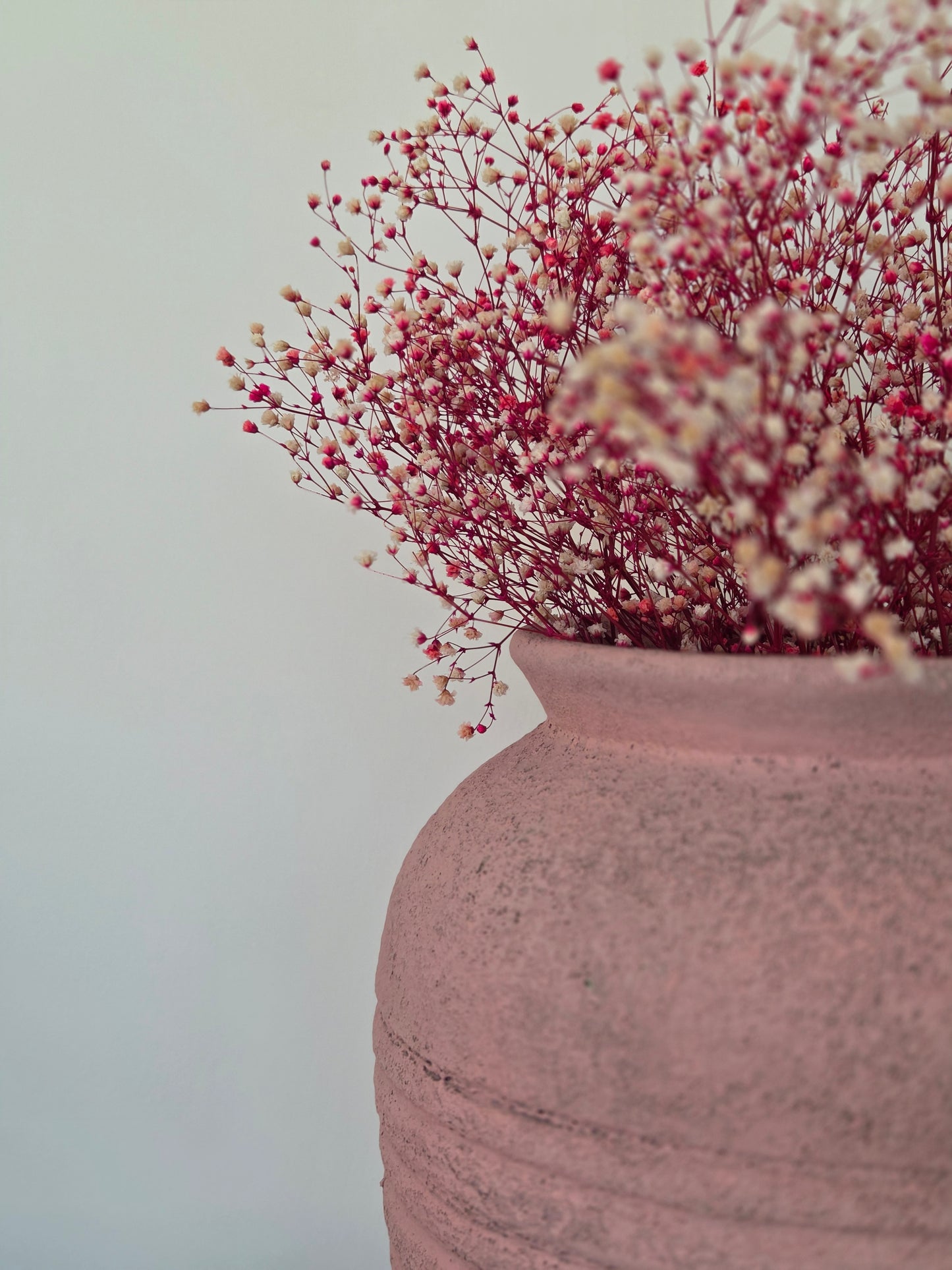 Luisa-Rosa – handgefertigte Terrakottavase