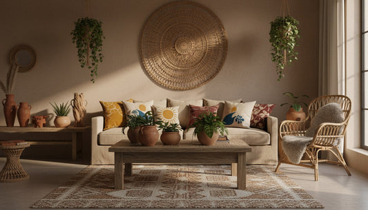 Boho living room