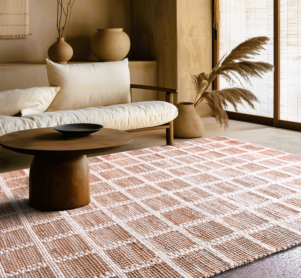 Ethnische Teppiche – Handgewebt aus Jute, Baumwolle & Wolle – Vibes del Mundo