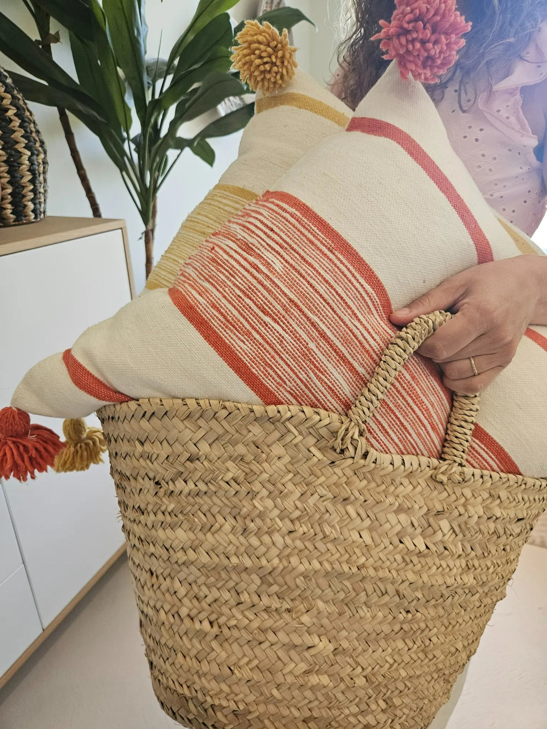 Murih (Carnelian) - Cushion cover - Vibes del Mundo