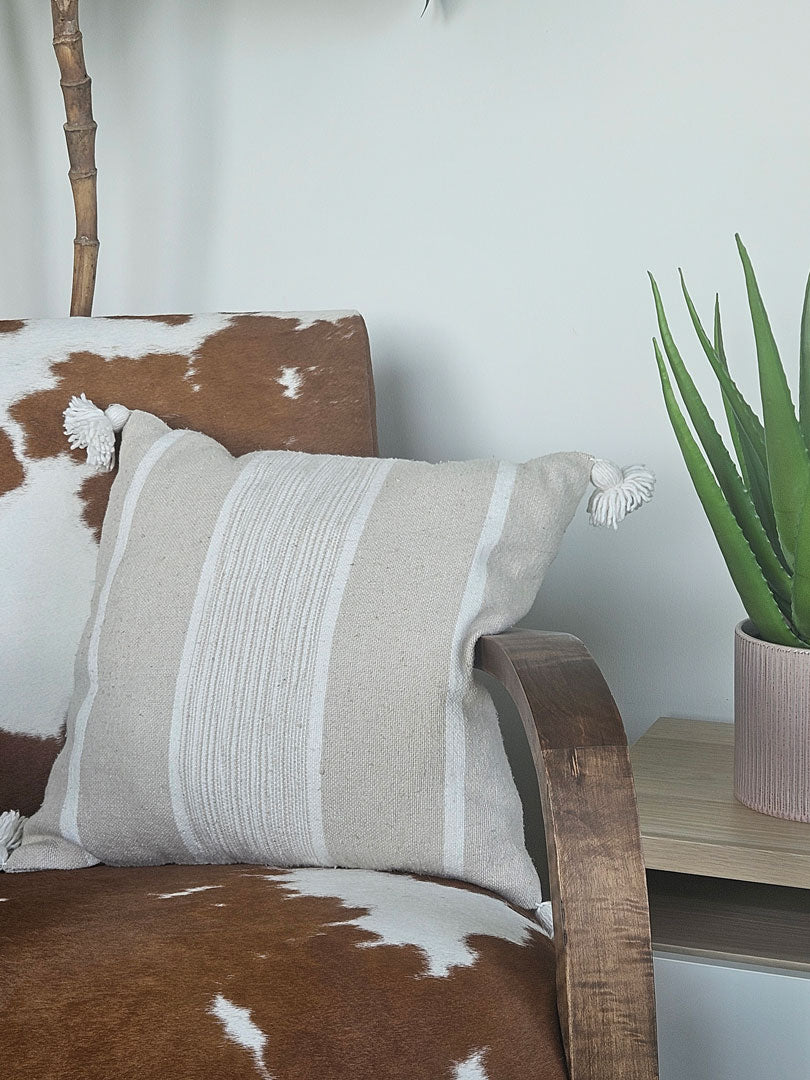 Murih (Sand) - Cushion cover - Vibes del Mundo
