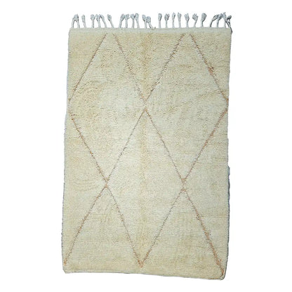 Beni Ouarain - Rug (White/Pink)
