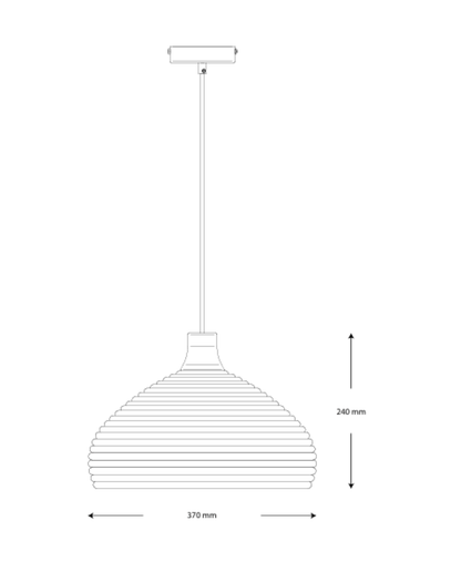 Grass Brown Pendant Lamp - Vibes del Mundo