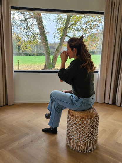 Claudia - Pouf oder Hocker