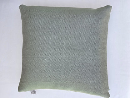Cyrus Swamp Green Outdoor-Kissen 45x45 cm – Streifenmuster