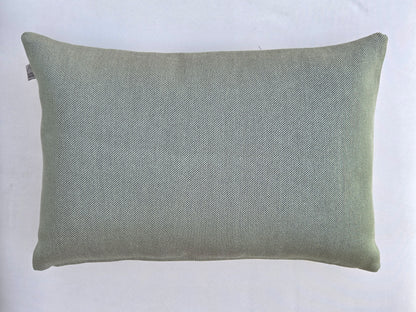 Coussin d'extérieur Cyrus Swamp Green 40x60 cm – Motif rayé