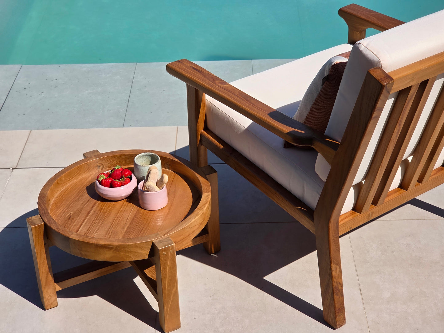Matala - Sillón lounge con un toque boho-scandi