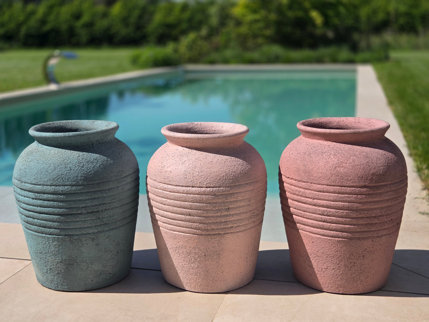 Luisa-Rosa – handgefertigte Terrakottavase
