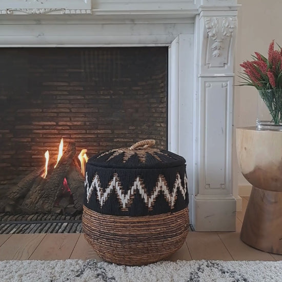 Movie of Boho basket