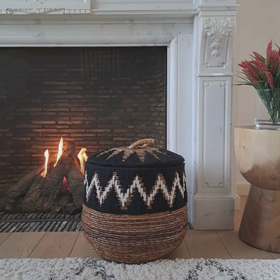 Movie of Boho basket